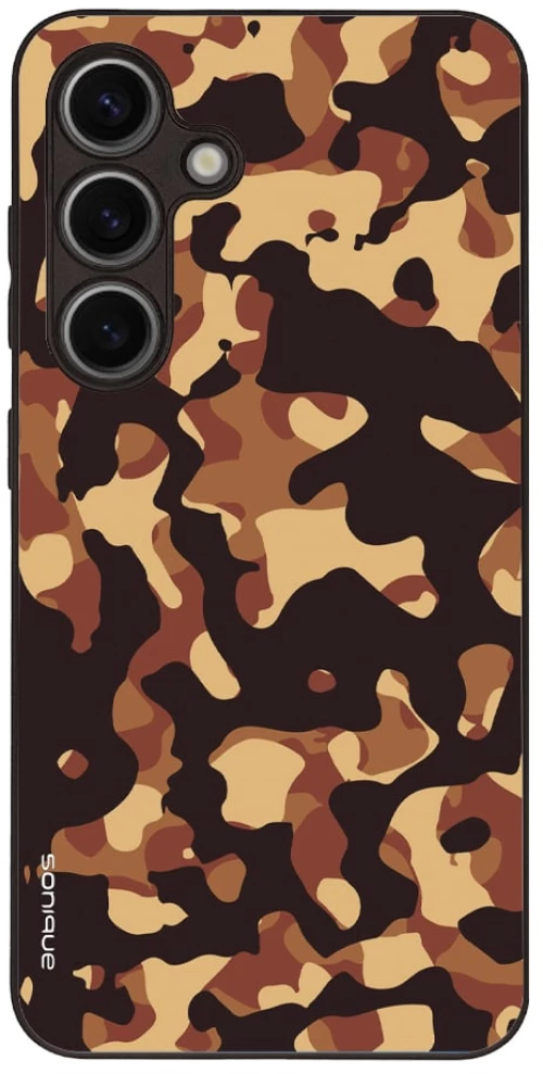 Θήκη Sonique Camouflage Army Series για Samsung Galaxy S24 Καφέ 01