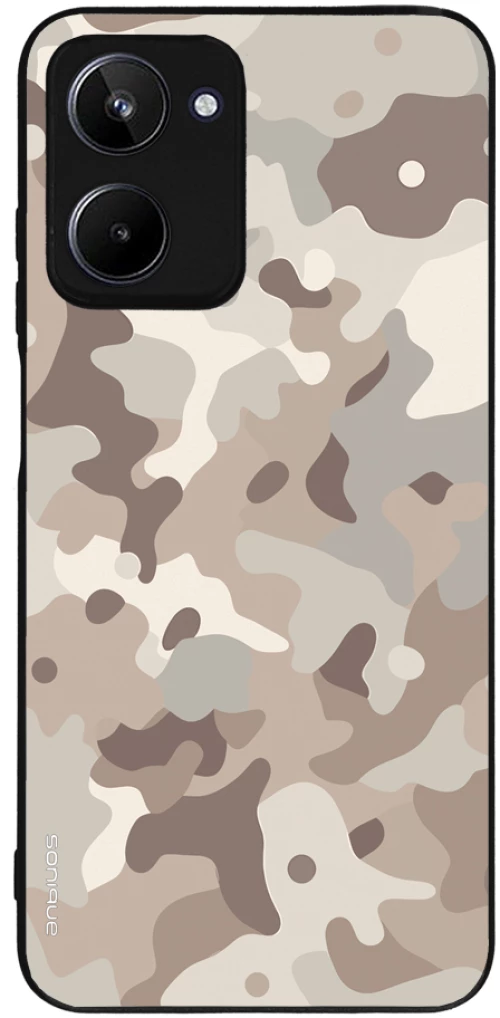 Θήκη Sonique Camouflage Army Series για Realme 10 4G Μπεζ