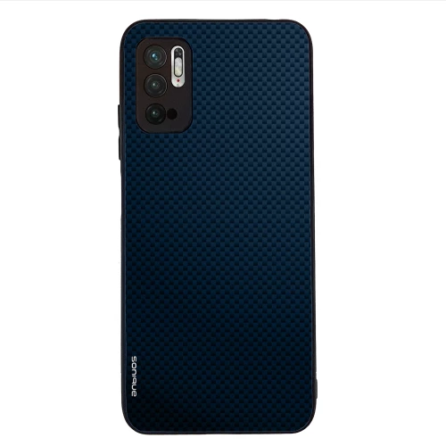 Θήκη Sonique Carbon Series για Xiaomi Redmi Note 10 5G / Poco M3 Pro 5G Μπλε
