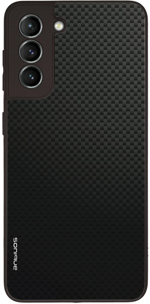 Θήκη Sonique Carbon Series για Samsung Galaxy S21 Μαύρο 01