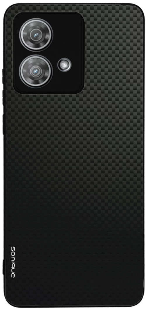 Θήκη Sonique Carbon Series για Motorola Edge 40 Neo 5G Μαύρο 01