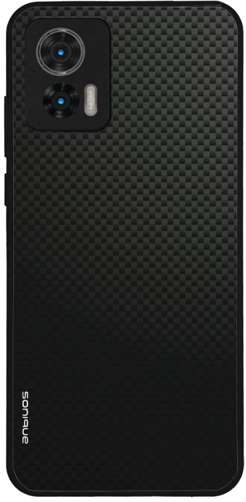 Θήκη Sonique Carbon Series για Motorola Edge 30 Neo 5G Μαύρο 01