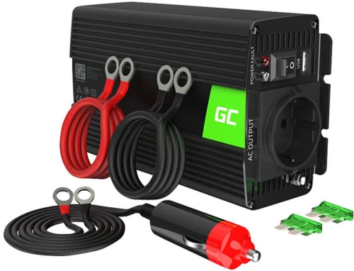 Green Cell Inverter 12V to 230V 300W/600W voltage converter (pure sine wave)