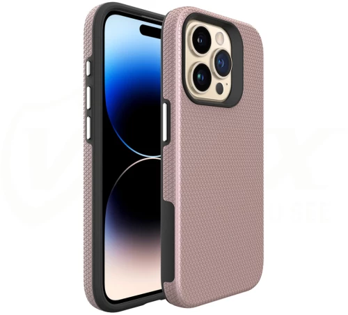 Vmax Triangle case for iPhone 16 6,1" rose gold