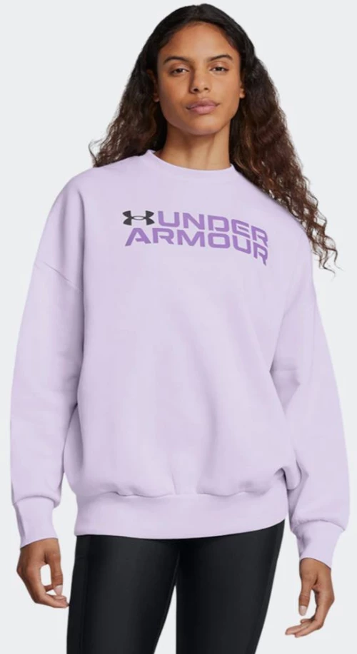 UNDER ARMOUR Rival Fleece WordmarkOS Crew - 1386513-535