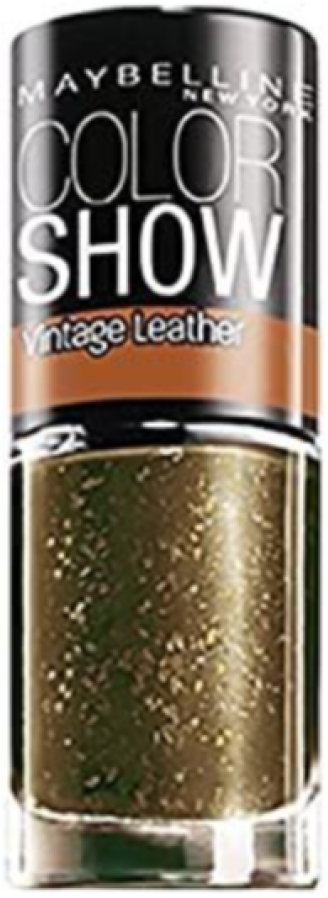Maybelline, Color Show Vintage Leather, Nail Polish, Nr. 209, Gilded Emeralds, 7 ml