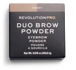Makeup Revolution, REVOLUTION PRO, Vegan, Eyebrow Powder, Ebony, 2.2 g