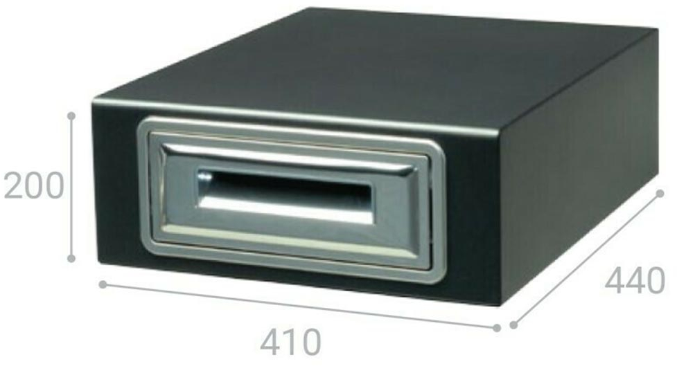 Συρτάρι καφέ μονό RONDA AC17