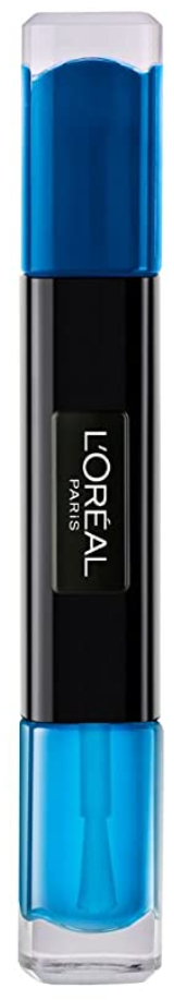 L'Oreal Paris, Infallible, Nail Polish 2-In-1, 133, Blue Pallet, 2 x, 5 ml