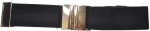 Ζώνη Γυναίκεια Ελαστική Fantazy 33796-147 Μαύρο/Χρυσό Μαύρο