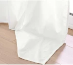Κουρτίνα λευκή cotton/polyester 135x260cm