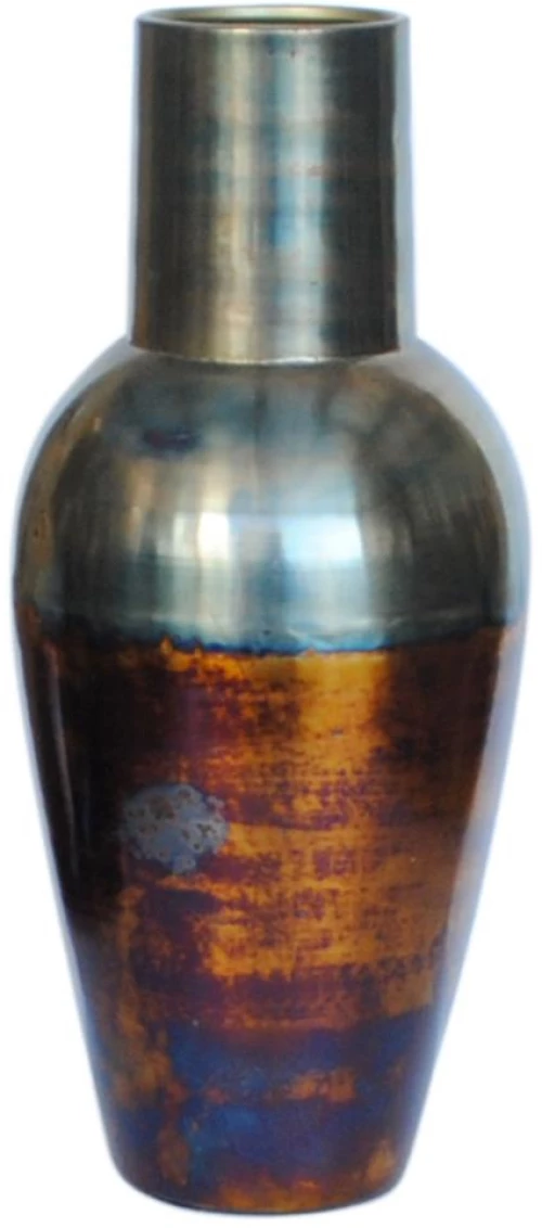 Βάζο μεταλλικό bronze Φ19Η44cm