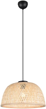 Φωτιστικό Κρεμαστό Reality Lighting -RL LAURENT R36091032 Μαύρο Ματ (Black Mat)