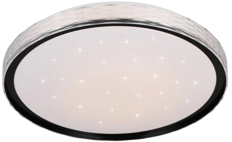 Φωτιστικό Οροφής Reality Lighting -RL VARDA R64811102 Μαύρο Ματ (Black Mat) 2700 - 6500K