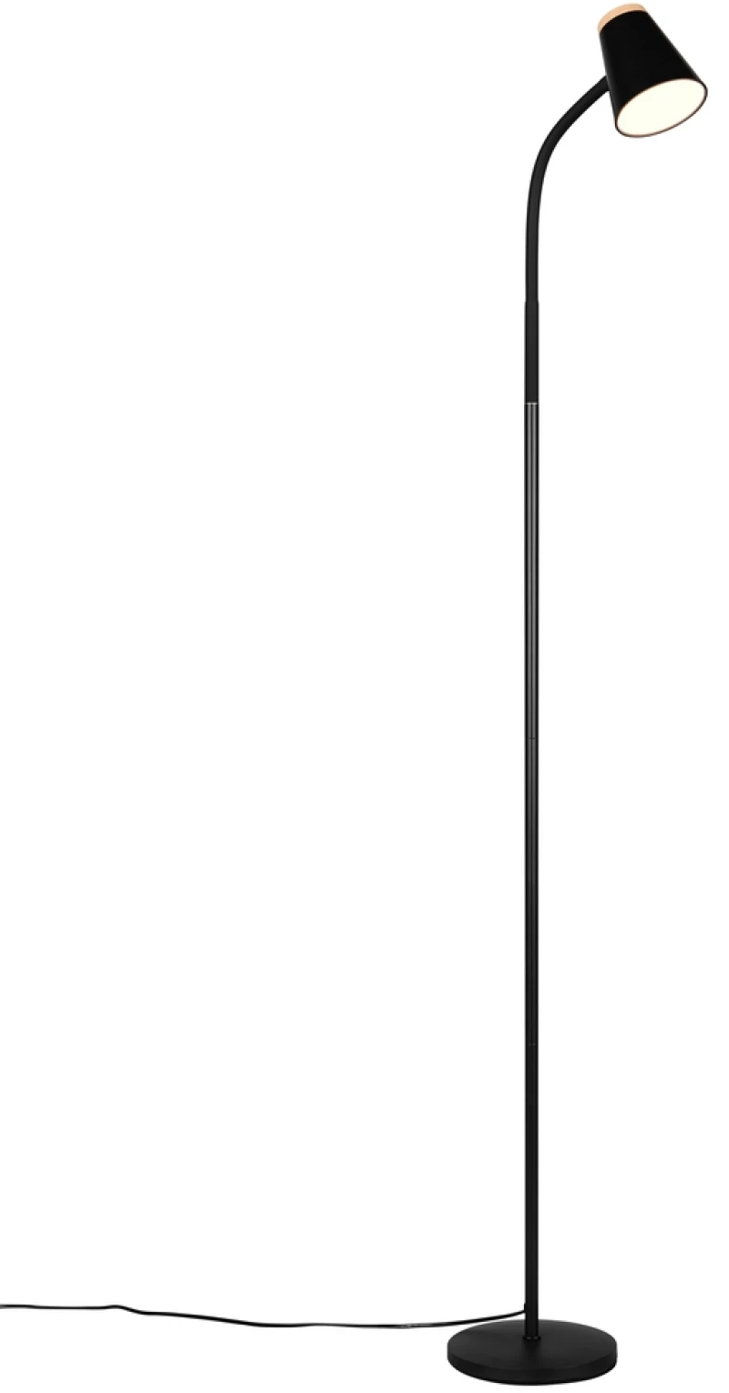 Φωτιστικό Επιδαπέδιο Reality Lighting -RL PONGO R45831102 Μαύρο Ματ (Black Mat) 3000K