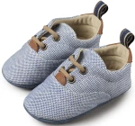 Παπούτσι Βαπτιστικό Babywalker MI1064 Γαλάζιο Γαλάζιο