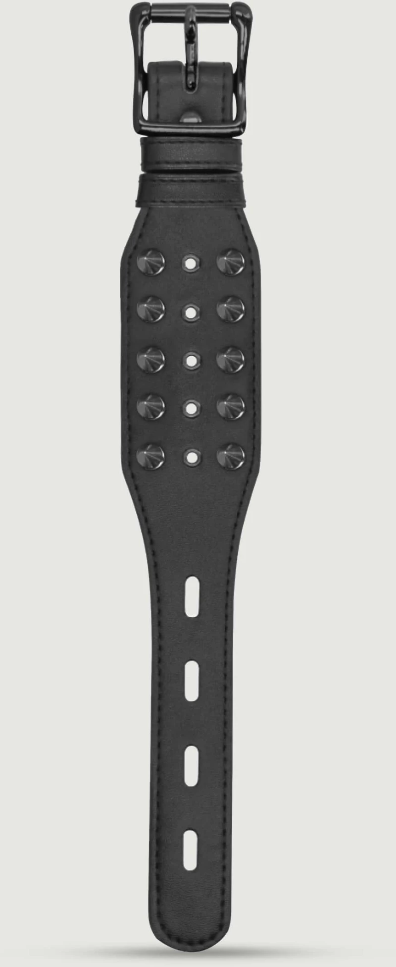 Δέστρες Χεριών με Καρφιά Ouch Skulls and Bones Bracelet with Spikes - Μαύρες