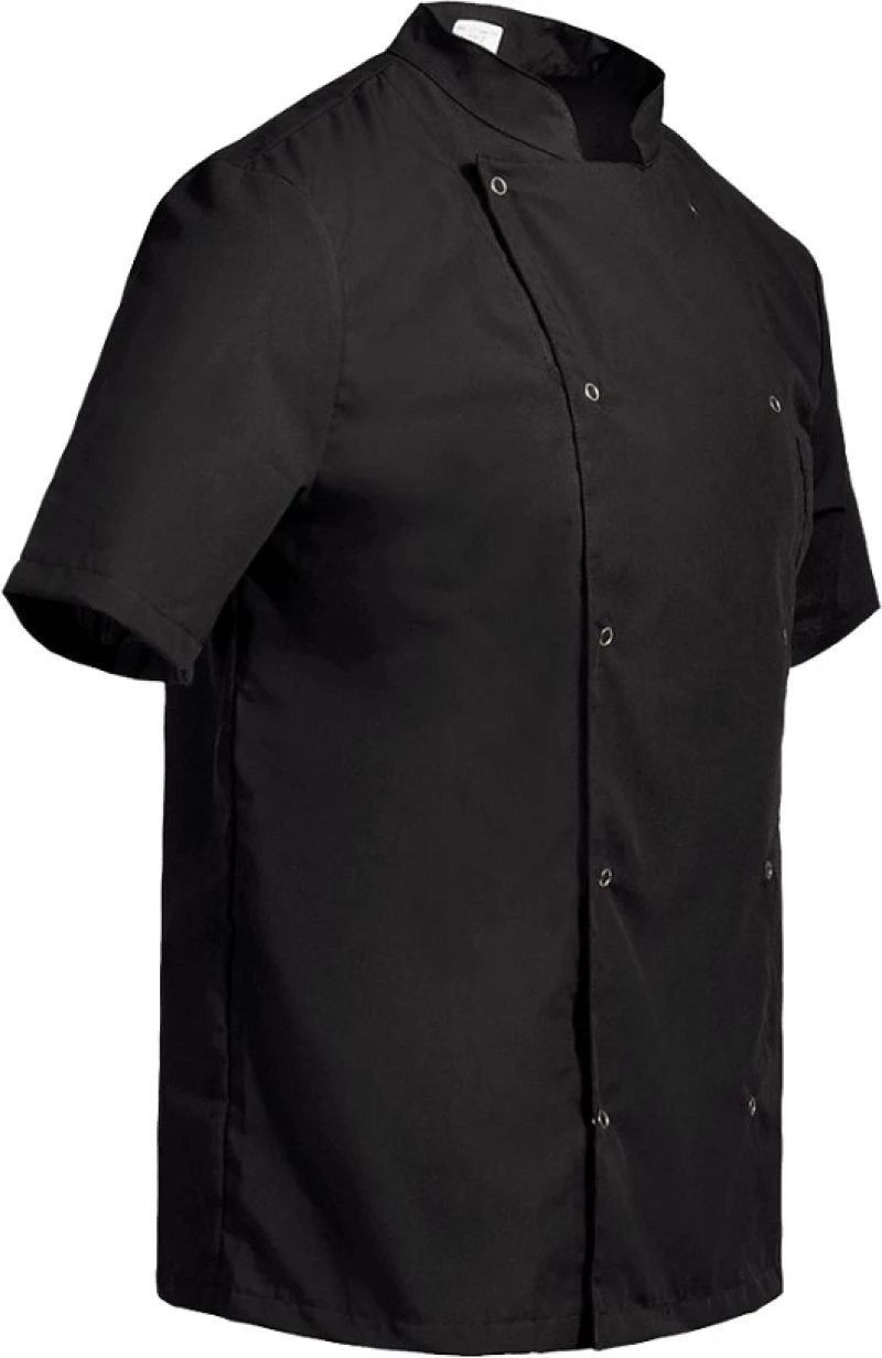 Κοντομάνικο Σακάκι Εστίασης Μαύρο - Napoli 2.0 Short Sleeve Black