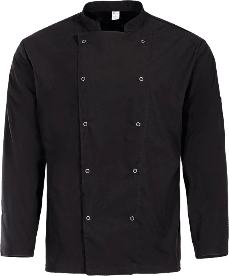 Μακρυμάνικο Σακάκι Εστίασης Μαύρο - Napoli 2.0 Long Sleeve Black