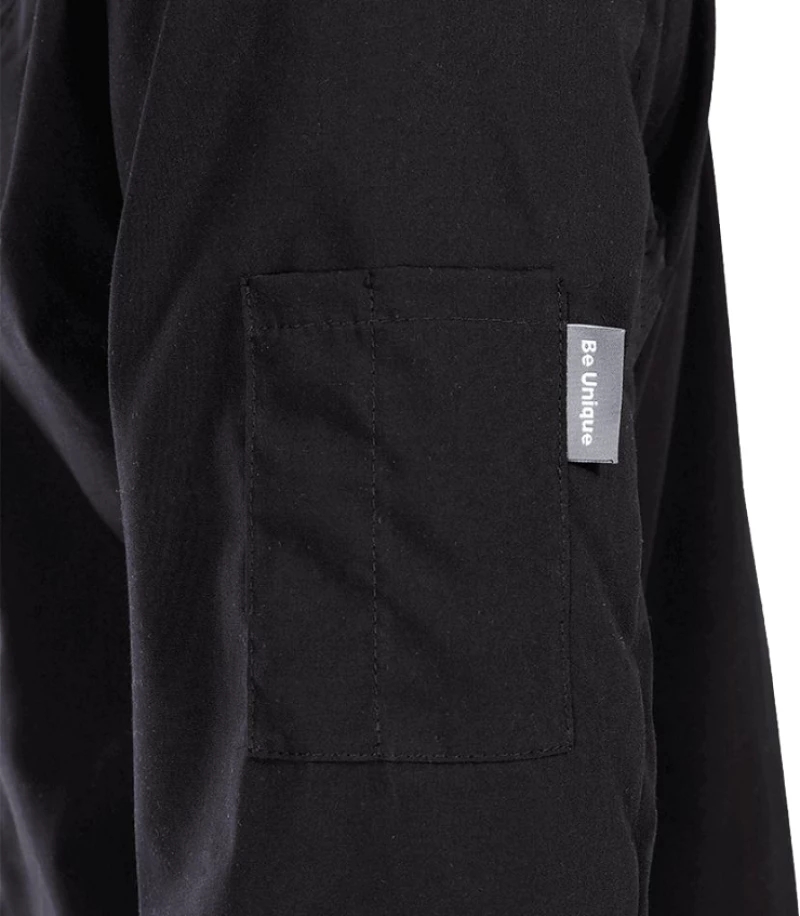 Μακρυμάνικο Σακάκι Εστίασης Μαύρο - Napoli 2.0 Long Sleeve Black
