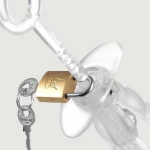 Πρωκτικός Διαστολέας με Κλειδαριά Expandable Anal Chastity Plug with Lock 13 x 5 cm