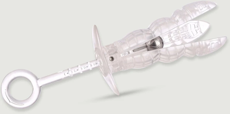 Πρωκτικός Διαστολέας με Κλειδαριά Expandable Anal Chastity Plug with Lock 13 x 5 cm