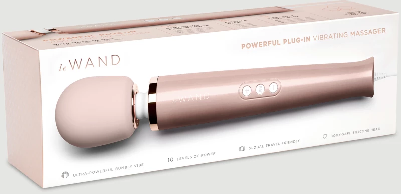 Premium Συσκευή Μασάζ Le Wand Premium Plugin Vibrating Wand Massager - Ροζ