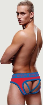 Jockstrap Solid Envy Jock - Κόκκινο/Μπλε