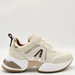 Sneakers Γυναικεία Alexander Smith MBW-1143-CRM Marble σε μπεζ δέρμα