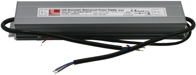 Adeleq Τροφοδοτικό Στεγανό Ντιμαριζόμενο 230V/24VDC 100W IP67 30-3362410019