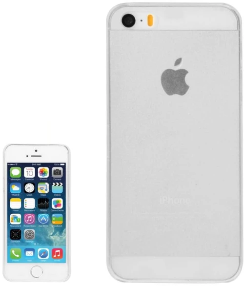 Για iPhone 5 & 5S Εξαιρετικά Λεπτή θήκη προστασίας από πολυανθρακικά υλικά (Διαφανής)