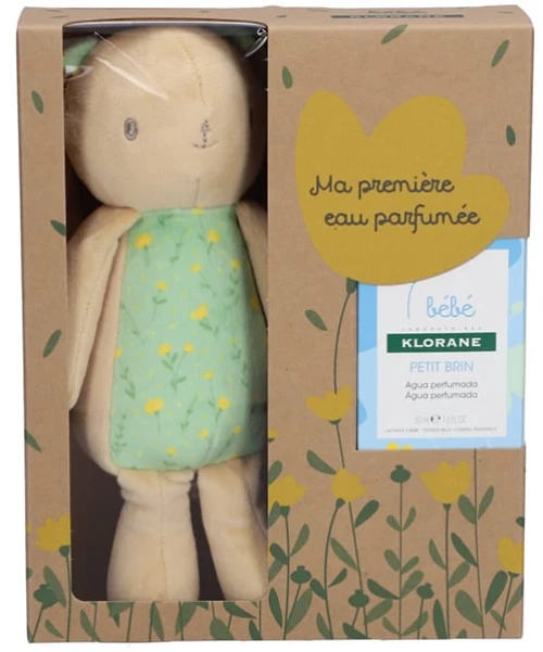 KLORANE promo bebe eau parfumee scented water 50 ml & λούτρινο κουνελάκι