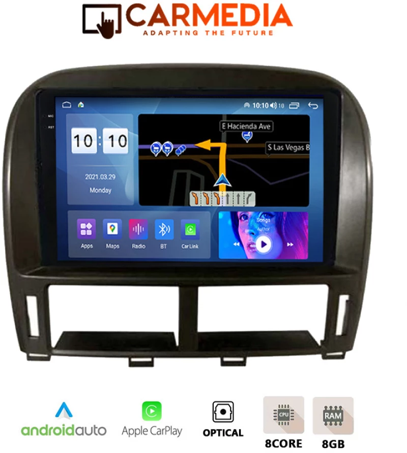 CARMEDIA CMDU4095-4 PRO PLUS TABLET 9.5'' OEM LEXUS LS 430-XF 430 2000-2006