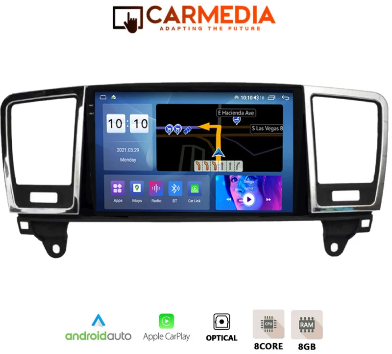 CARMEDIA CMDU8095-6 PRO PLUS TABLET 9.5'' OEM MERCEDES ML (W166) 2011-2019