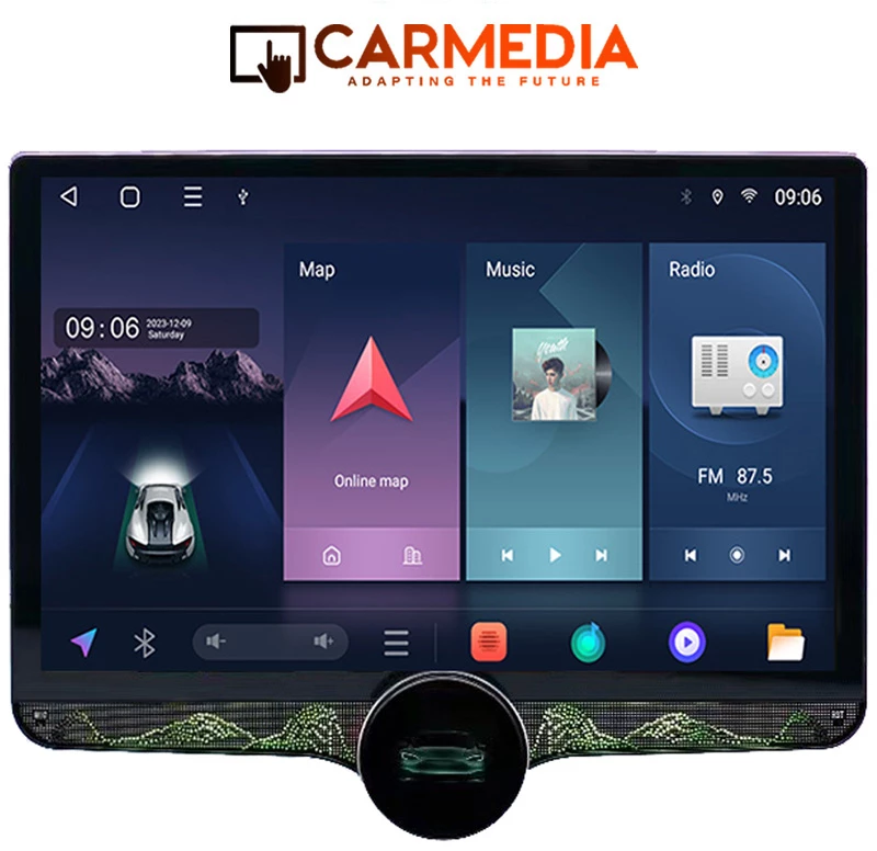 CARMEDIA CM208118-13 KNOB TABLET 11.8'' OEM SUZUKI SWIFT 2017+
