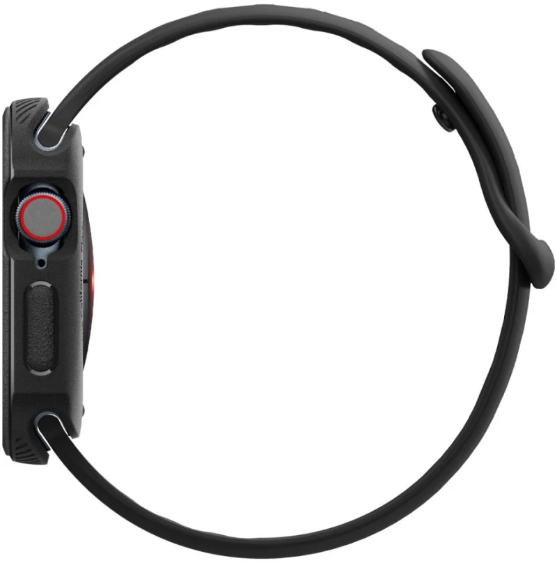 Ανθεκτική Θήκη Σιλικόνης - Apple Watch 10 46mm - Caseology Vault - Matte Black (ACS08610)