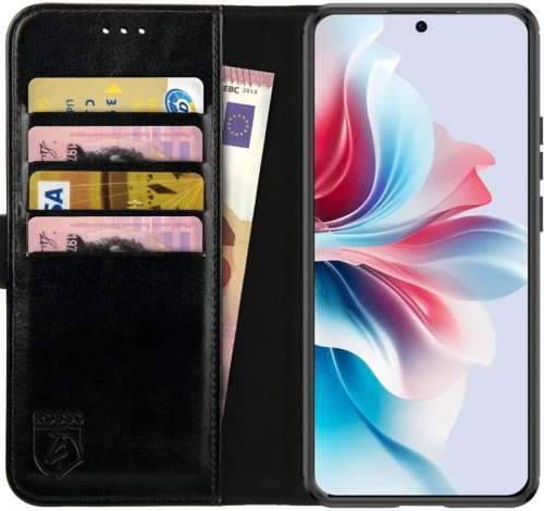 Θήκη Oppo Reno11 F Rosso Element PU Πορτοφόλι - Black (8719246459597)