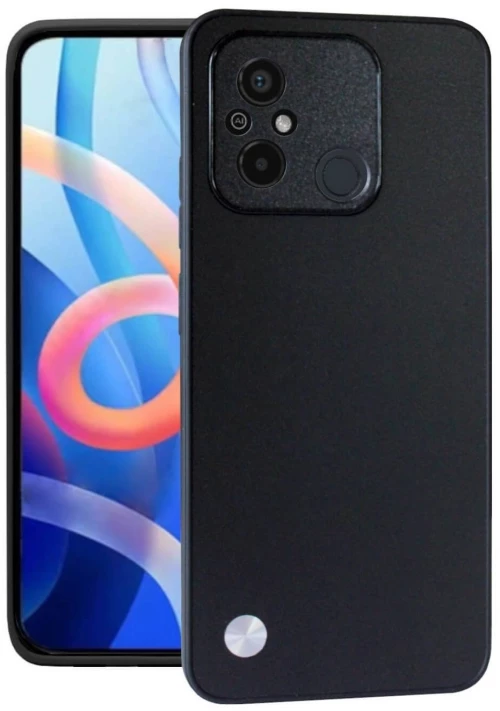 Θήκη Xiaomi Redmi 12C Bodycell Vegan Cover Σκληρή - Black (5206015078453)
