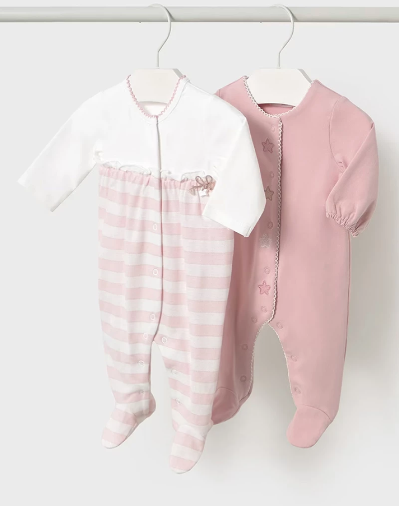 MAYORAL ΣΕΤ 2 ΦΟΡΜΑΚΙΑ ΜΑΚΡΙΑ ΡΟΖ ΜΠΕΜΠΕ (#25-01750-065)