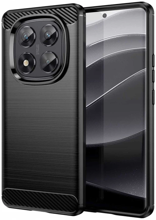 Θήκη Xiaomi Redmi Note 14 Pro 5G Spacecase Carbon Σιλικόνης - Black (5905719113681)