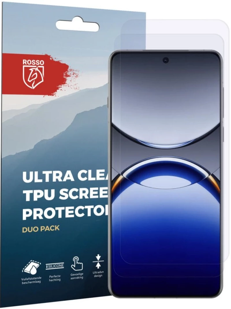 Μεμβράνη Προστασίας Oppo Find X8 Rosso Ultra Clear Screen Protector Οθόνης 2 Τεμάχια - Clear (8719246464867)
