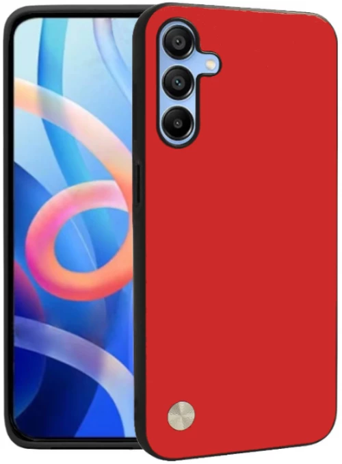 Θήκη Samsung Galaxy A54 Bodycell Vegan Cover Σκληρή - Red (5206015076923)