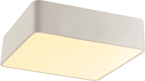 ΟΡΟΦΗΣ Φ/Σ LED 40W 4000LM CCT ΛΕΥΚΟ ΜΕΤ/ΚΟ 48X48XH13CM EMERY