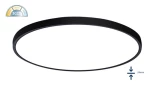 ΦΩΤΙΣΤΙΚΟ LED ULTRATHIN 36W ΣΤΡΟΓΓΥΛΟ 3CCT 4320LM Ø48X2,4cmcm ΜΑΥΡΟ