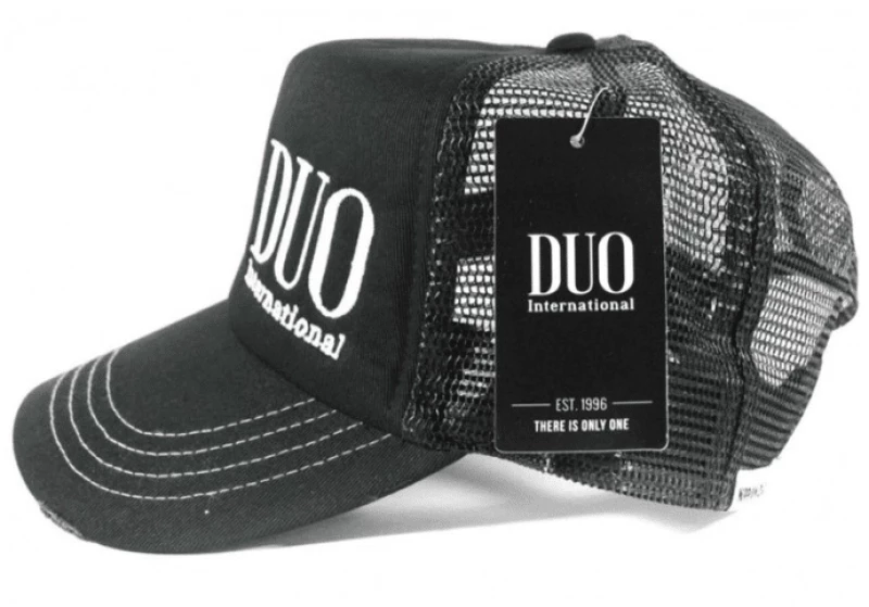Duo Trucker Cap Black