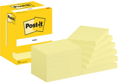 Αυτοκόλλητα Χαρτάκια Σημειώσεων Post-it 3M 657 76mmx102mm 100φ (1 τεμάχιο)