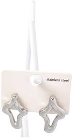 Καρφωτό σκουλαρίκι WF-S253 - Ασημί Bag to Bag