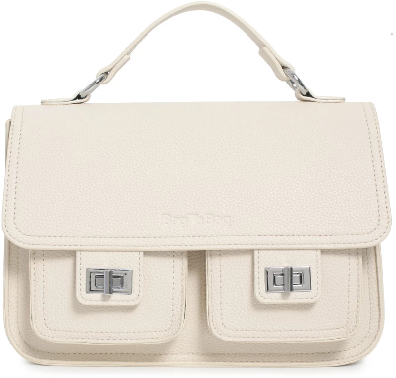 Τσάντα χειρός  KX2422 - Μπέζ Bag to Bag