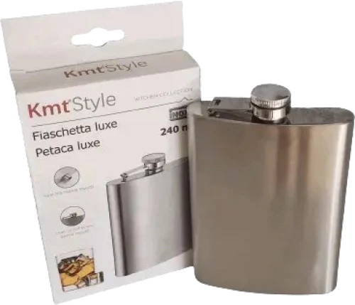 KMTStyle Μεταλλικό Ανοξείδωτο φλασκί 240ml
