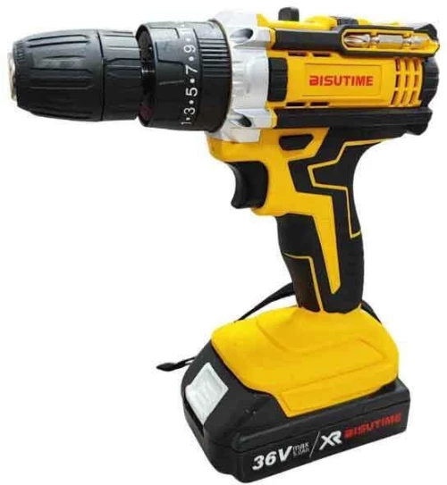 Bisutime Κρουστικό Δραπανοκατσάβιδο Μπαταρίας 36V 2x5Ah